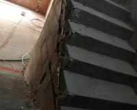 Elkészült a betonlépcső