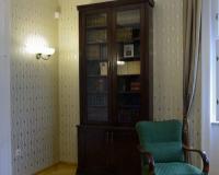 A megvalósult Art Deco stílusú dolgozószoba bútorai