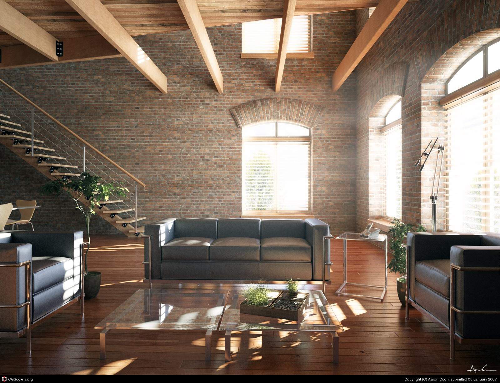 Loft lakberendezési stílus