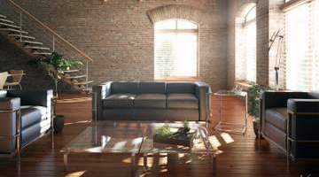 Loft lakberendezési stílus