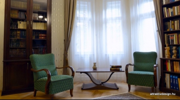 Art Deco stílusú családi ház emeletének tervezése és kivitelezése - 2015